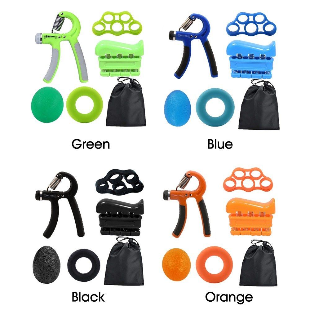 5pcs/set Adjustable Hand Grip Set Finger Forearm Strength