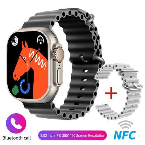 Ultra 8  1:1 49mm Case Smartwatch Fitness NFC Smart Watch Heart Rate Series8