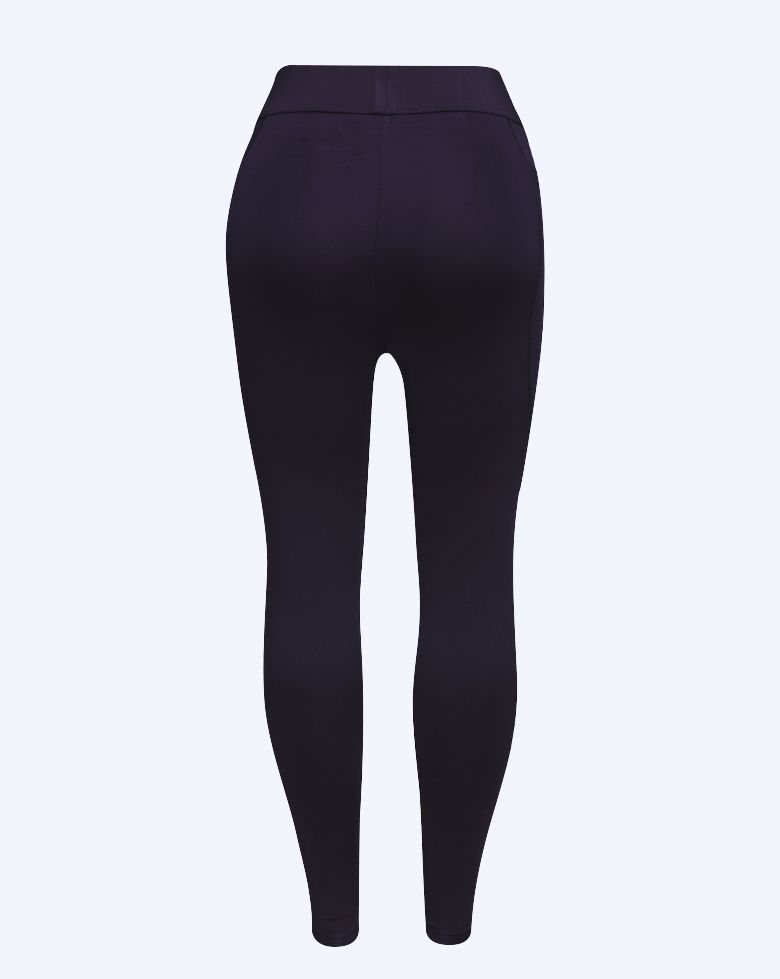 Full-Length Women's Training Leggings - Maroon