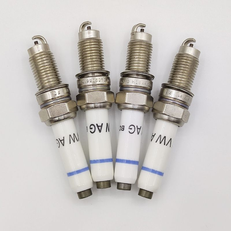 4PCS 04C905616 Brand New Spark Plug For Volkswagen Golf Sagitar Bora Jette Skoda Octavia Citigo Rarid Yeti 04C 905 606