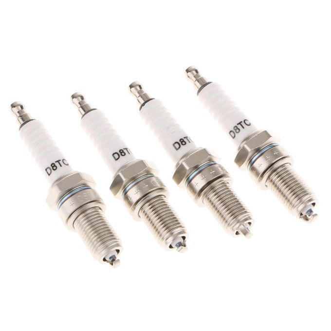 4Pcs D8TC Spark Plug For 150cc 200cc 250cc ATV Dirt  Bike Go Kart