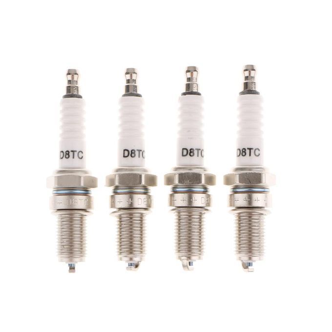 4Pcs D8TC Spark Plug For 150cc 200cc 250cc ATV Dirt  Bike Go Kart
