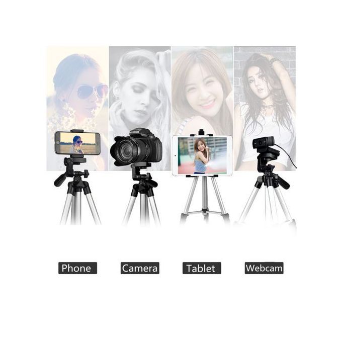 Suitable For  Phone/camera/metal Tripod + Remote Control