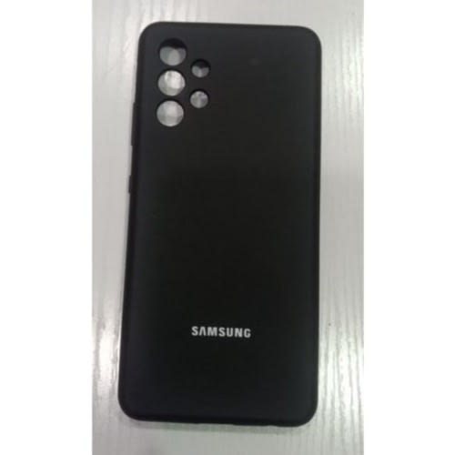 Silicon Back Case For Samsung A32 - Black