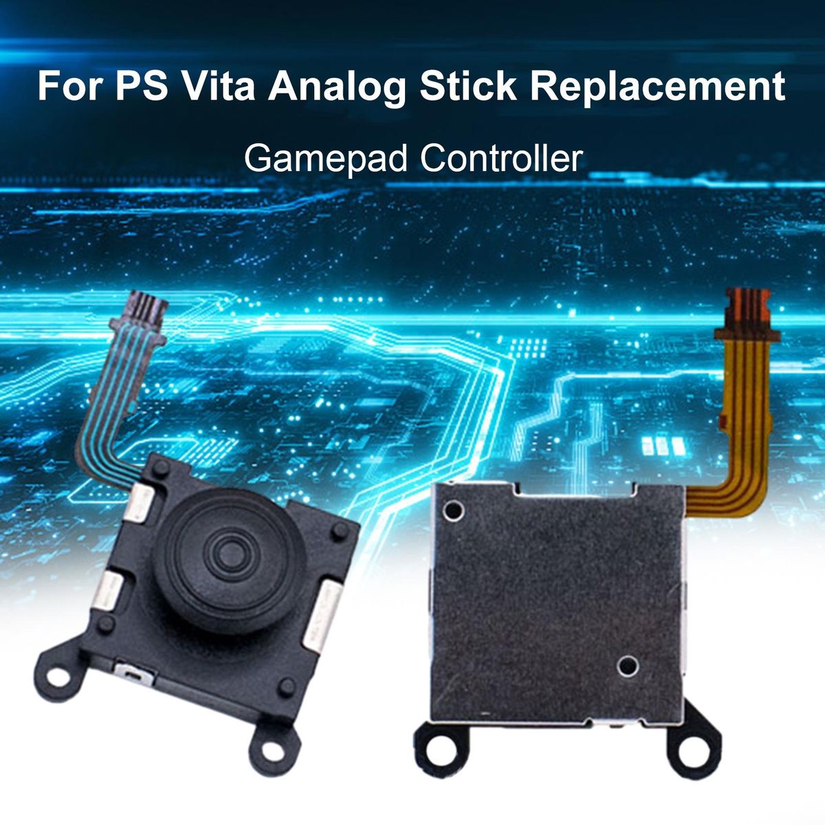 3d Analog Joystick Control Pad Stick Universal Analog Joystick Black