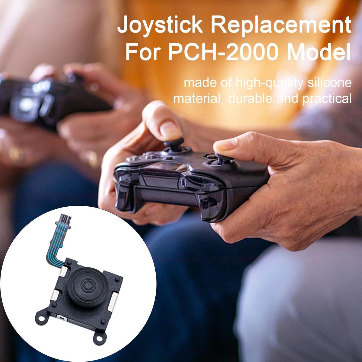 3d Analog Joystick Control Pad Stick Universal Analog Joystick Black
