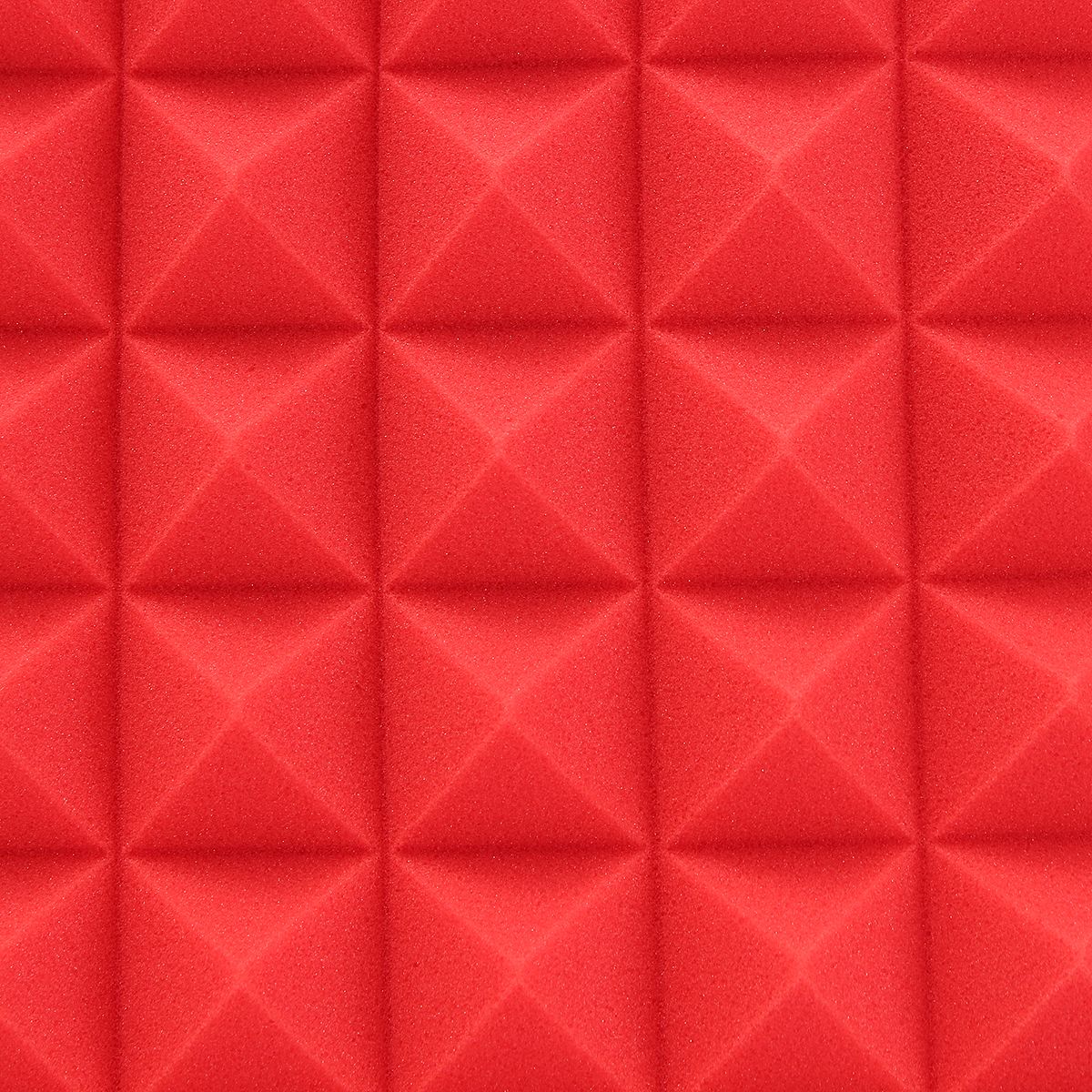 4pcs 30*30*5cm Soundproof Sponge Acoustic Panels Tiles Studio Sound Proofing Insulation Close Foam Mat For Studio, Piano Room, Drum Room, Anchor's Room, Home Theater, KTV, Meeting Rooms, Instrument Rooms, Etc. Red (red)
