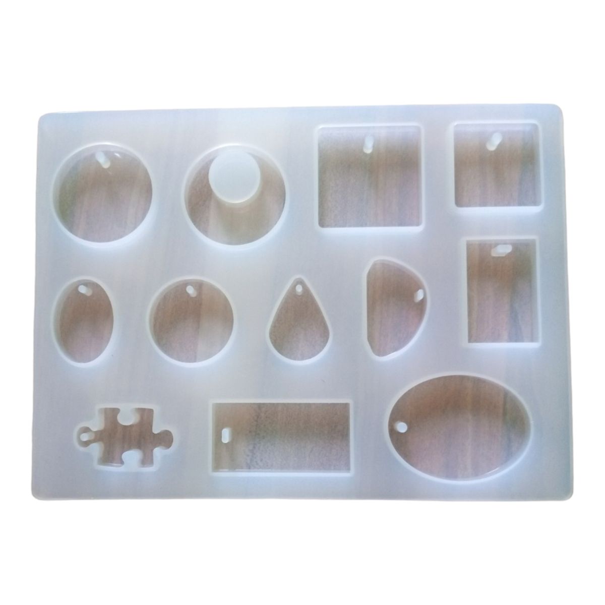 Resin Silicone Mold For Jewelry Making 6.02in By 4.45in
