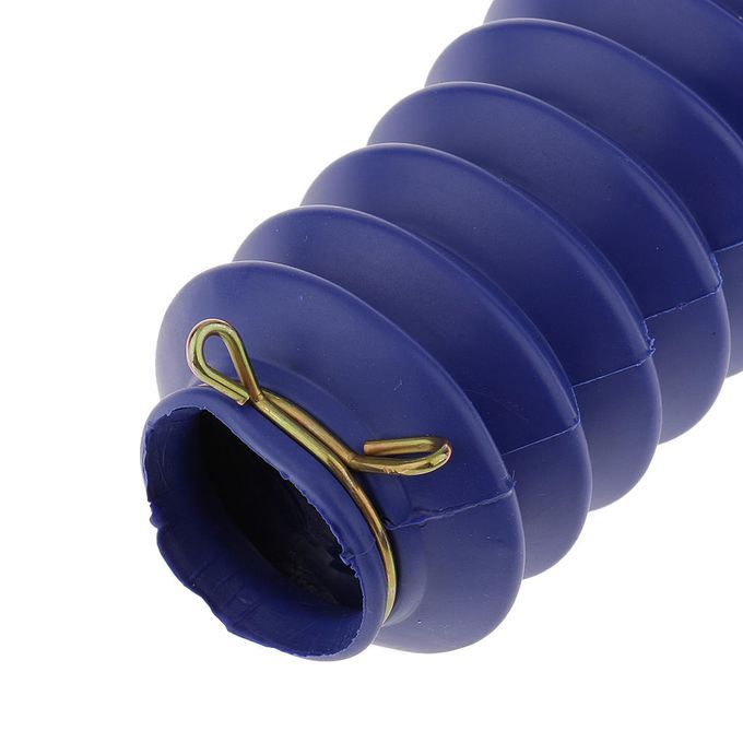 1 Pair Motorcycle Front Fork Soft Rubber Boots Protective  210x45x30mm