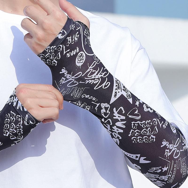 Summer sunscreen ice sleeves outdoor cycling UV protection sleeves