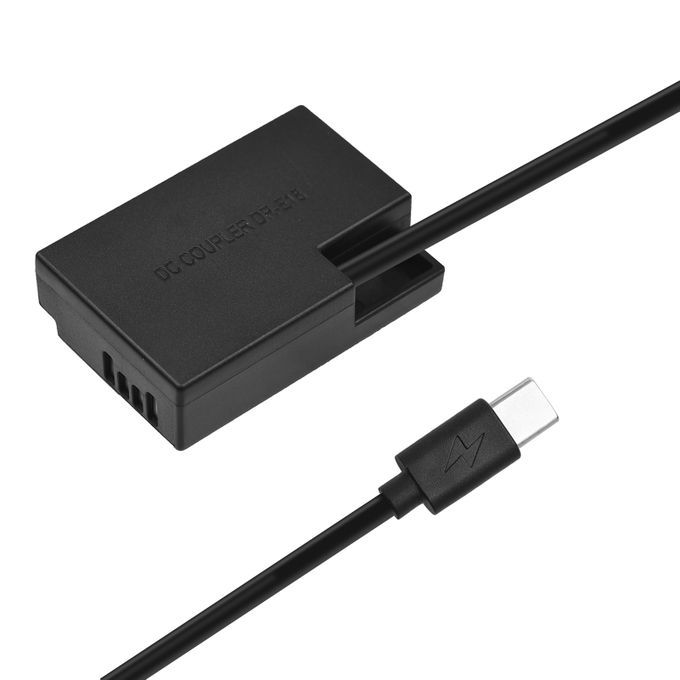 Type C To DR-E18  Coupler LP-E17 Dummy Battery Replacement
