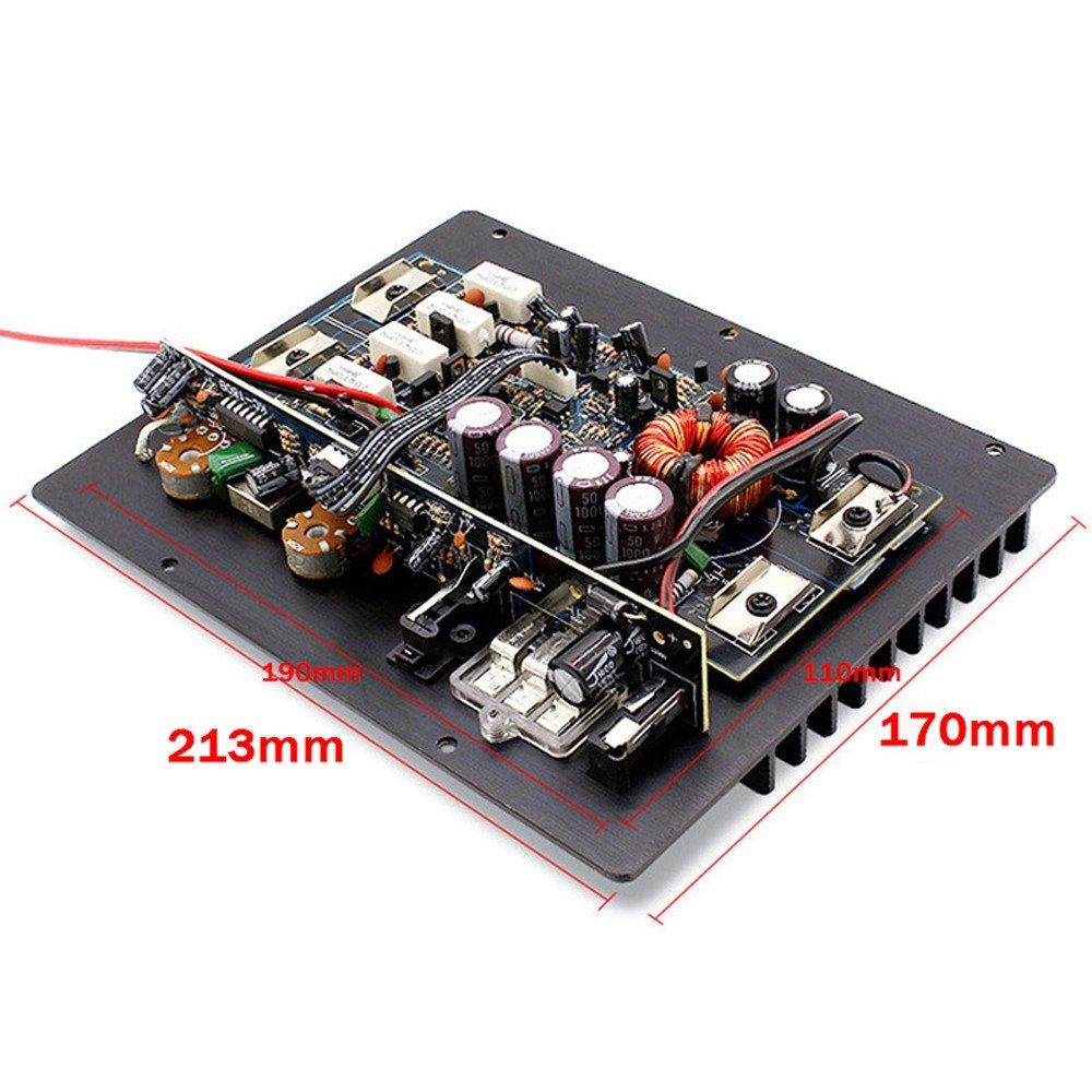 12V 1000W Car Audio Power Amplifier Subwoofer Power