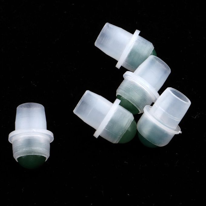 5Pcs Replacement Ball Roller Tops For Essential Oils Bottles  Green