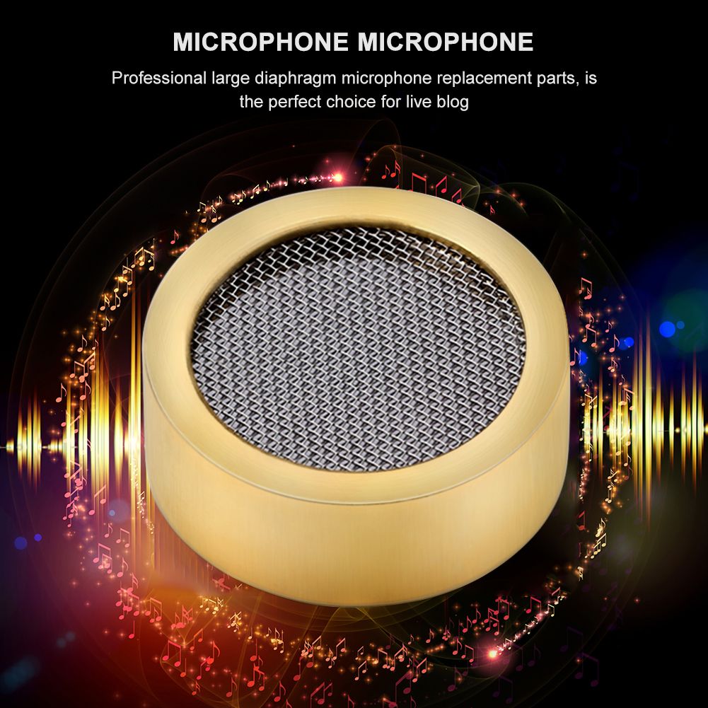 25mm Microphone Diaphragm Cartridge Core Capsule Large