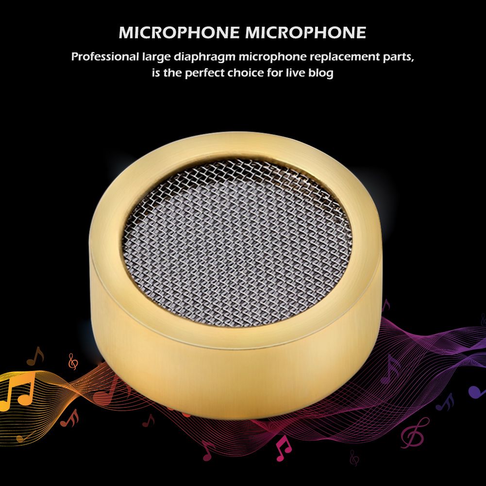 25mm Microphone Diaphragm Cartridge Core Capsule Large