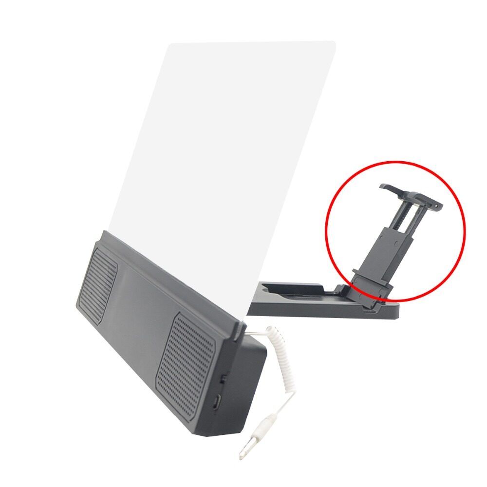 12 Inch Mobile Phone Screen Magnifier Amplifier Enlarged Phone Holder Phone Screen Magnifier