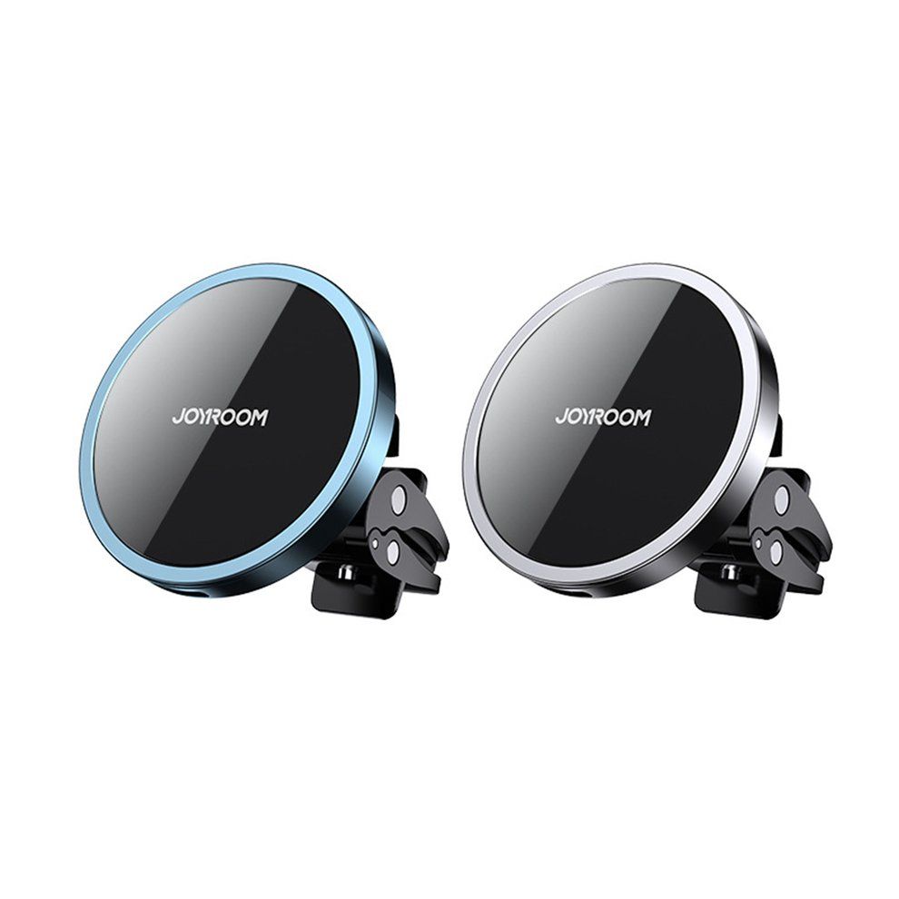 15W Magneti  Wireless  Ar Mount  Harger Phone Holder  Harging Holder Bra Ket-black