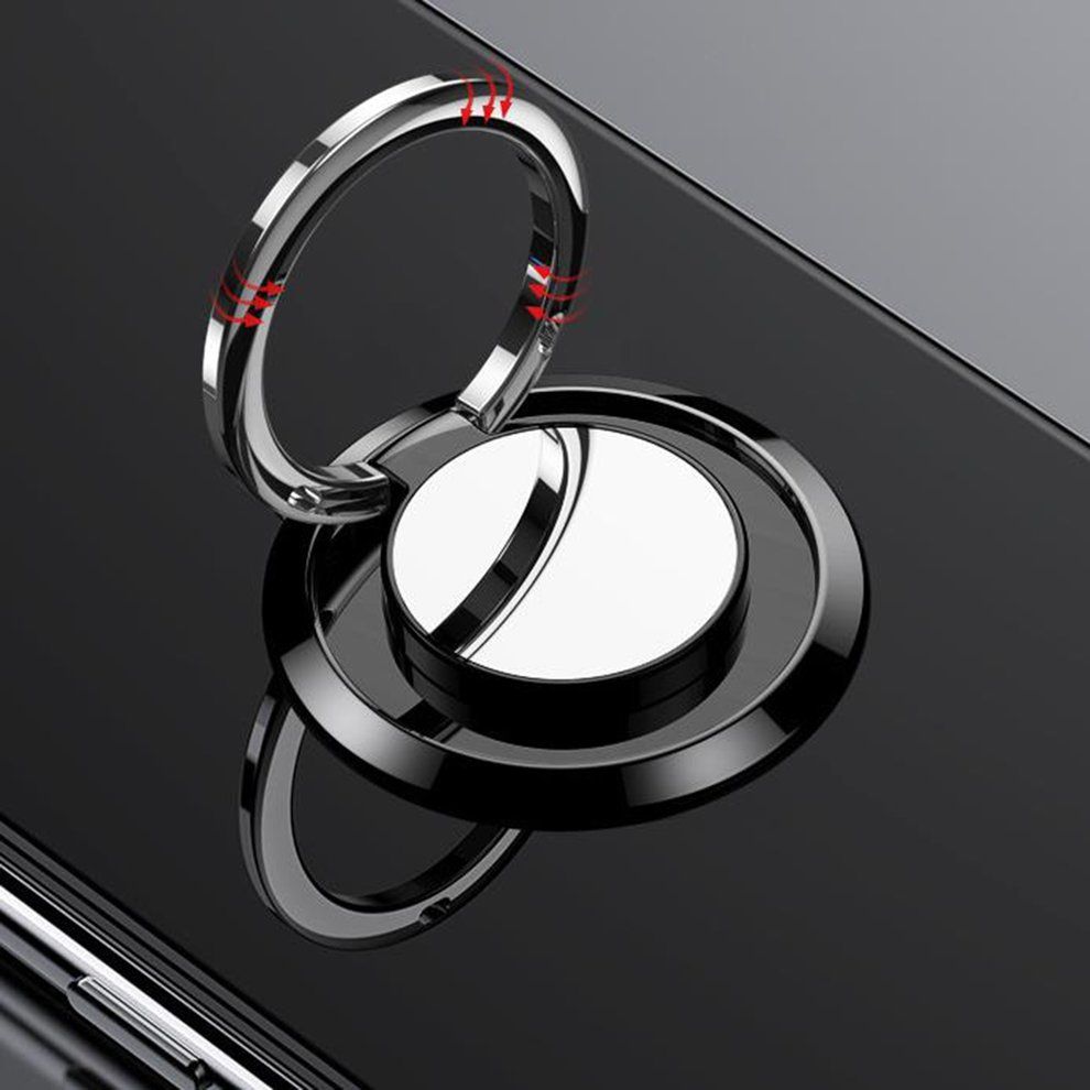 Finger Ring Holder Grip 360 Rotatable For  Ell Phone  Ar Magneti  Holder-black