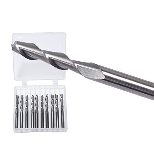 Beslands CNC Wood Router Bits 18 Shank Router Bit Set End Mi
