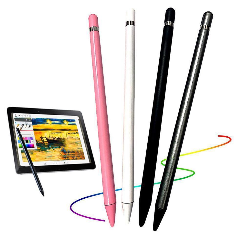 Universal Capacitive Stylus Screen Pen Smart Pen For IOS/Android System Apple IPad Phone Smart Pen Stylus Pencil Pen Accessories(#Black)