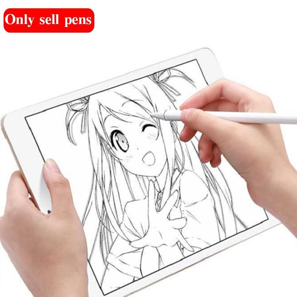 Universal Capacitive Stylus Screen Pen Smart Pen For IOS/Android System Apple IPad Phone Smart Pen Stylus Pencil Pen Accessories(#Black)