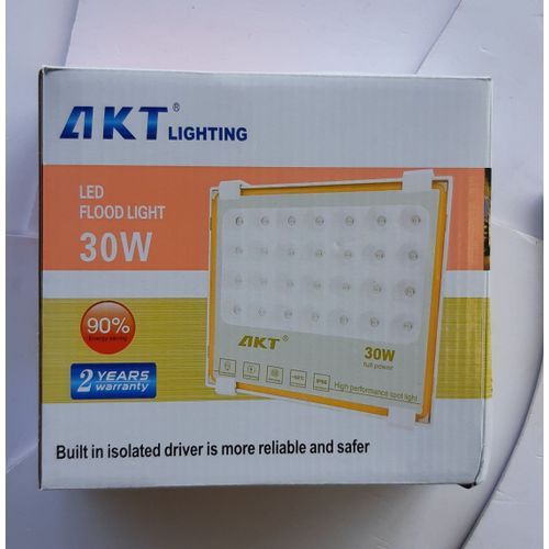 30W LED FLOOD LIGHT/ SECURITY LIGHT- GLASS 30 Watts Flood Light