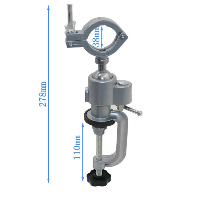 Table Bench Vises 360 Degree Rotate Clamp Holder Electric Drill Bracket Universal Machine Tools Accessories