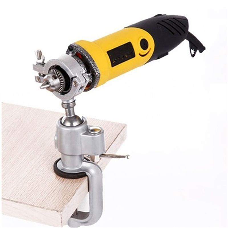 Table Bench Vises 360 Degree Rotate Clamp Holder Electric Drill Bracket Universal Machine Tools Accessories