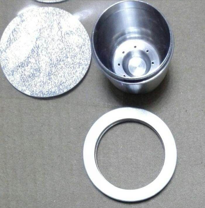 Super Fine Grind Metal Refillable Capsule Pod For Illy Coffee Nespresso Machine