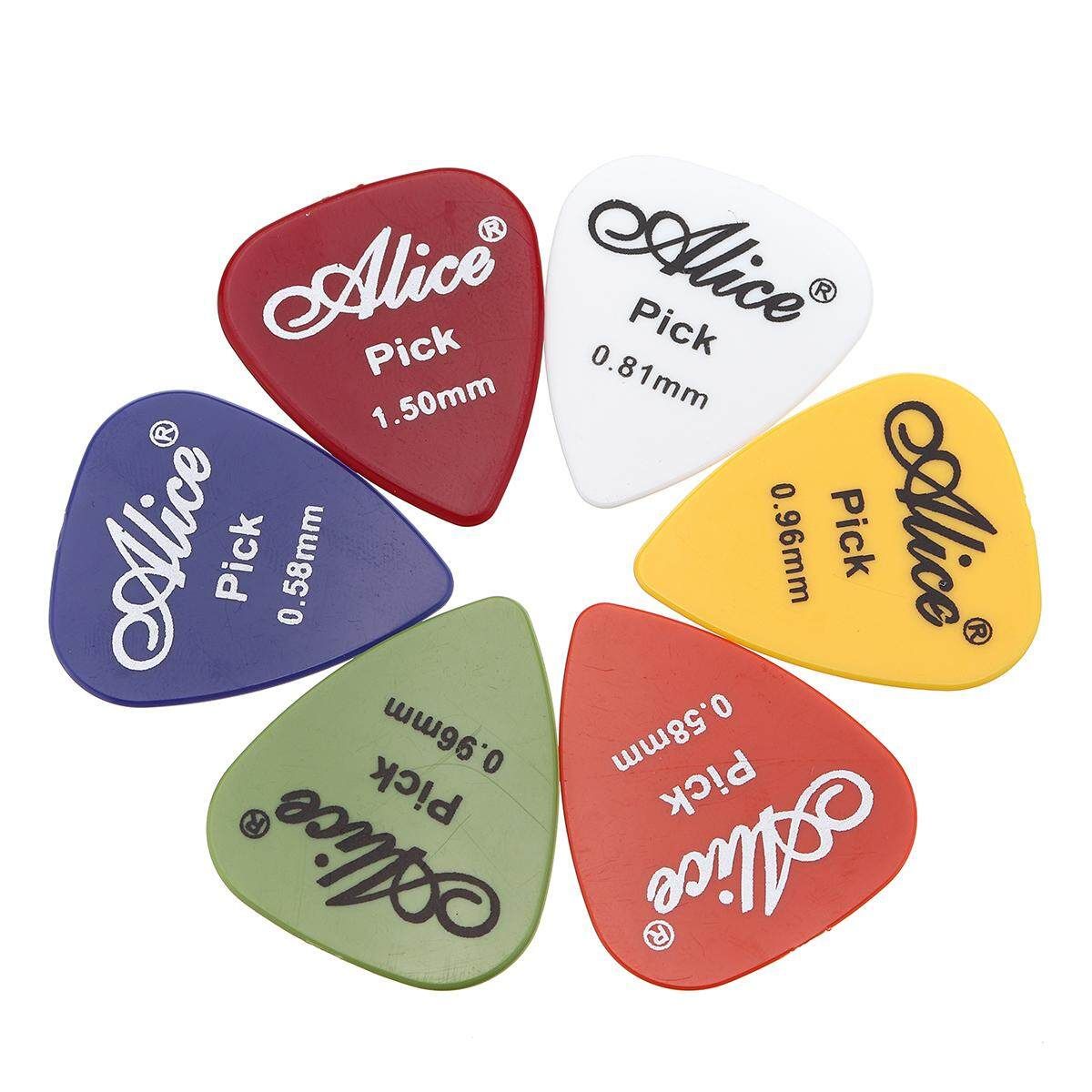 24pcs Acoustic Electric Guitar Picks Plectrums+1 Plastic Picks Box Cases Yellow