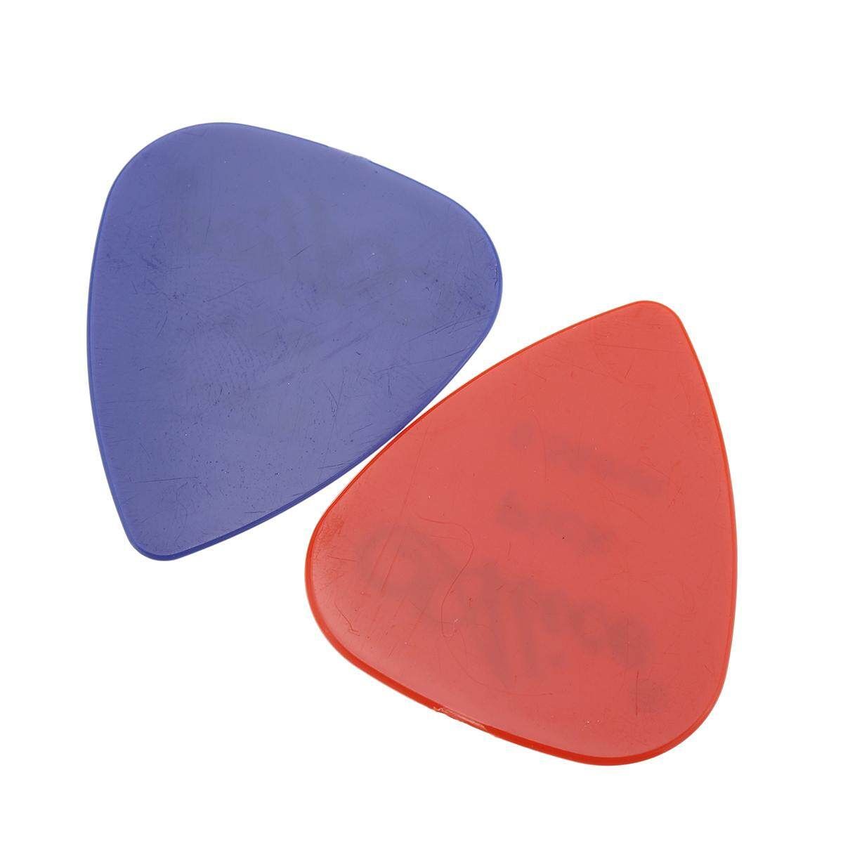 24pcs Acoustic Electric Guitar Picks Plectrums+1 Plastic Picks Box Cases Yellow