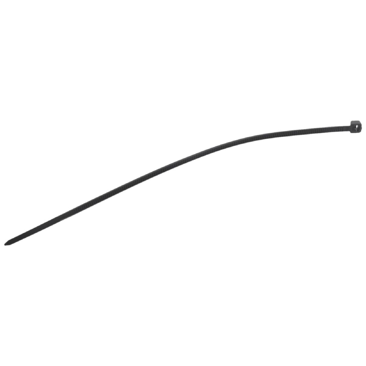 100 Pcs 150 x 18mm Electrical Cable Tie Wrap Nylon Fastening Black