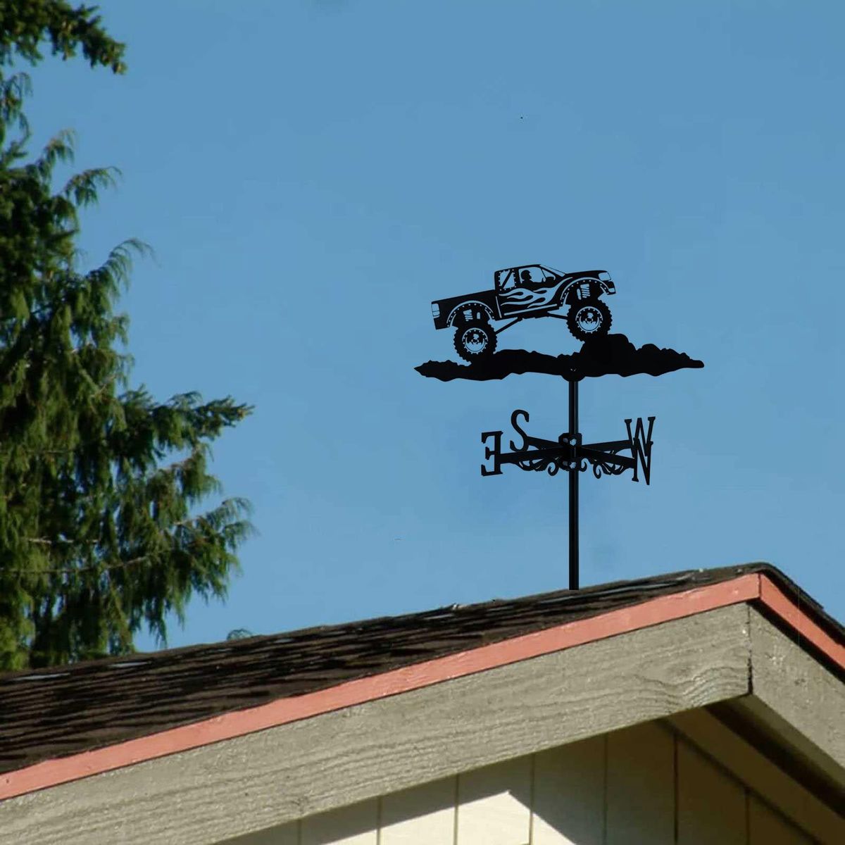 Off-Road Vehicle Weathervanes, Used for Garden Farm Shed