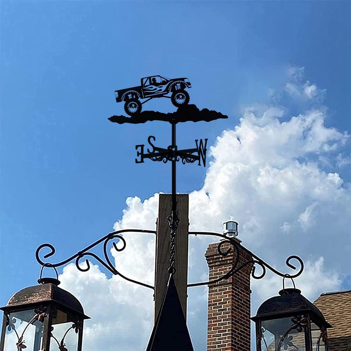Off-Road Vehicle Weathervanes, Used for Garden Farm Shed