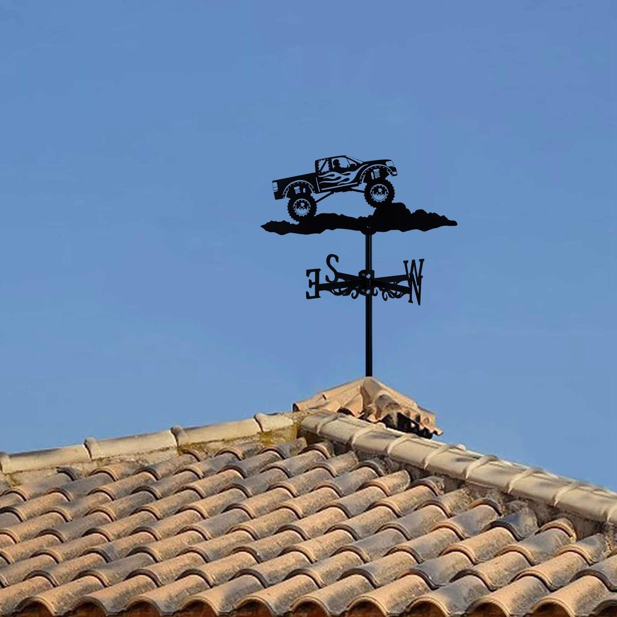 Off-Road Vehicle Weathervanes, Used for Garden Farm Shed