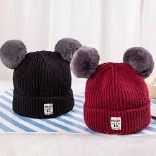 2in1Baby Wool Headwarmer Cap