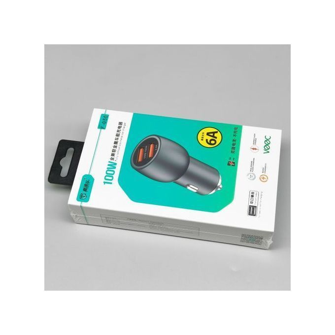 100W USB Super Fast Car Charger - For All PHONES