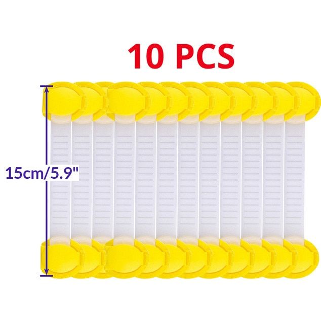 Child Lock Protection Of Children Locking Yellow 15cm