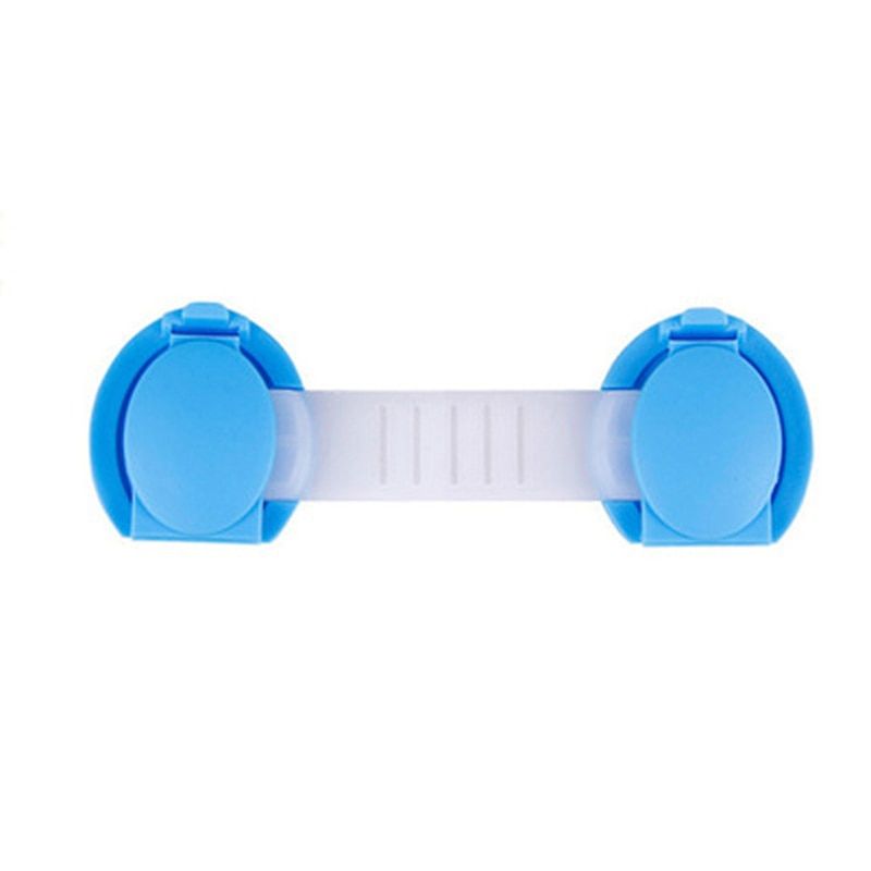 Safety Child Lock Refrigerator 10cm Blue (5pcs)