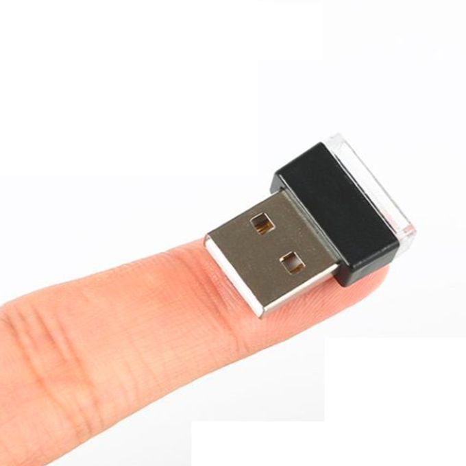 Mini Usb   Light For  Ar Plug-in 5v   Interior Ambient Lighting Kit-yellow-7pcs