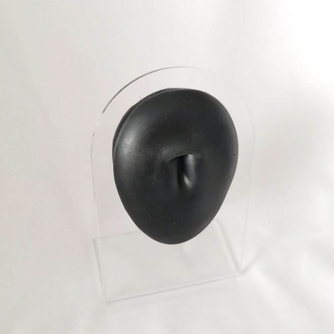 Soft Silicone Flexible Model Black Belly Button For Teaching Tool