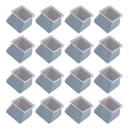 16Pcs Chair Leg Caps Silicone Floor Protector