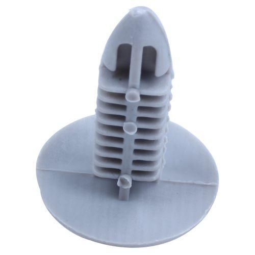 30 Pieces Plastic Fastening Screws Gray Flange Fender