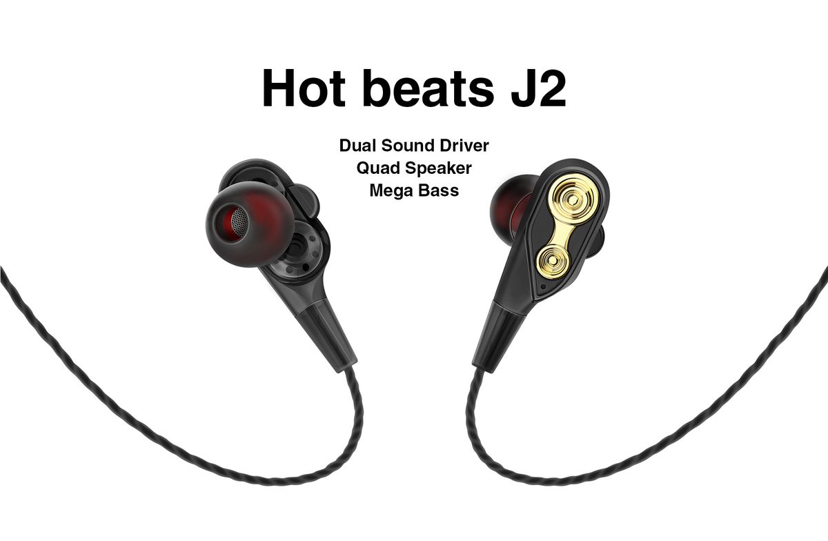 Hot Beats J2 Wired Earphones