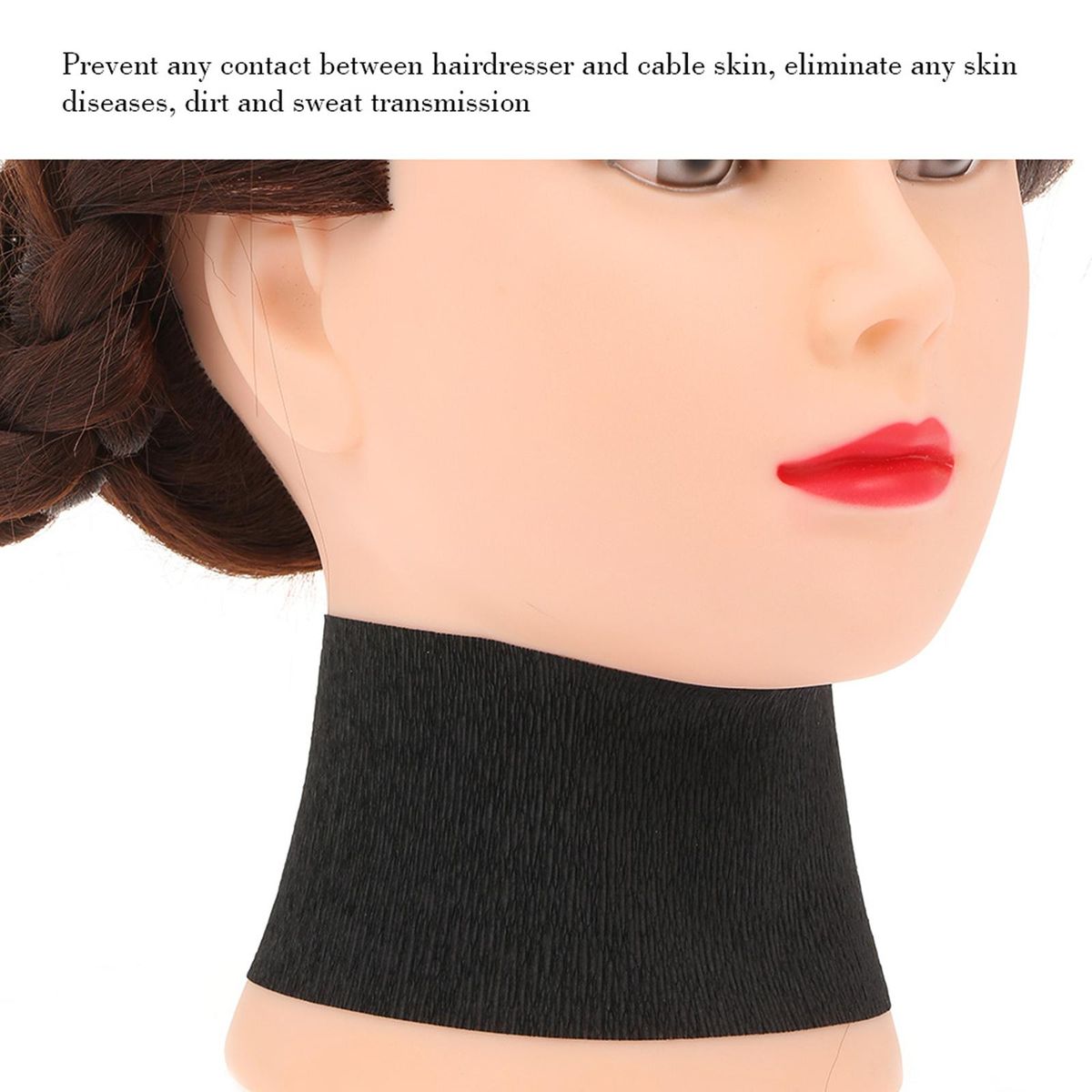 5 Rolls Neck Ruffle Roll Paper Professional Hair Cutting Salon Disposable Hairdressing Collar Accessory Necks Covering