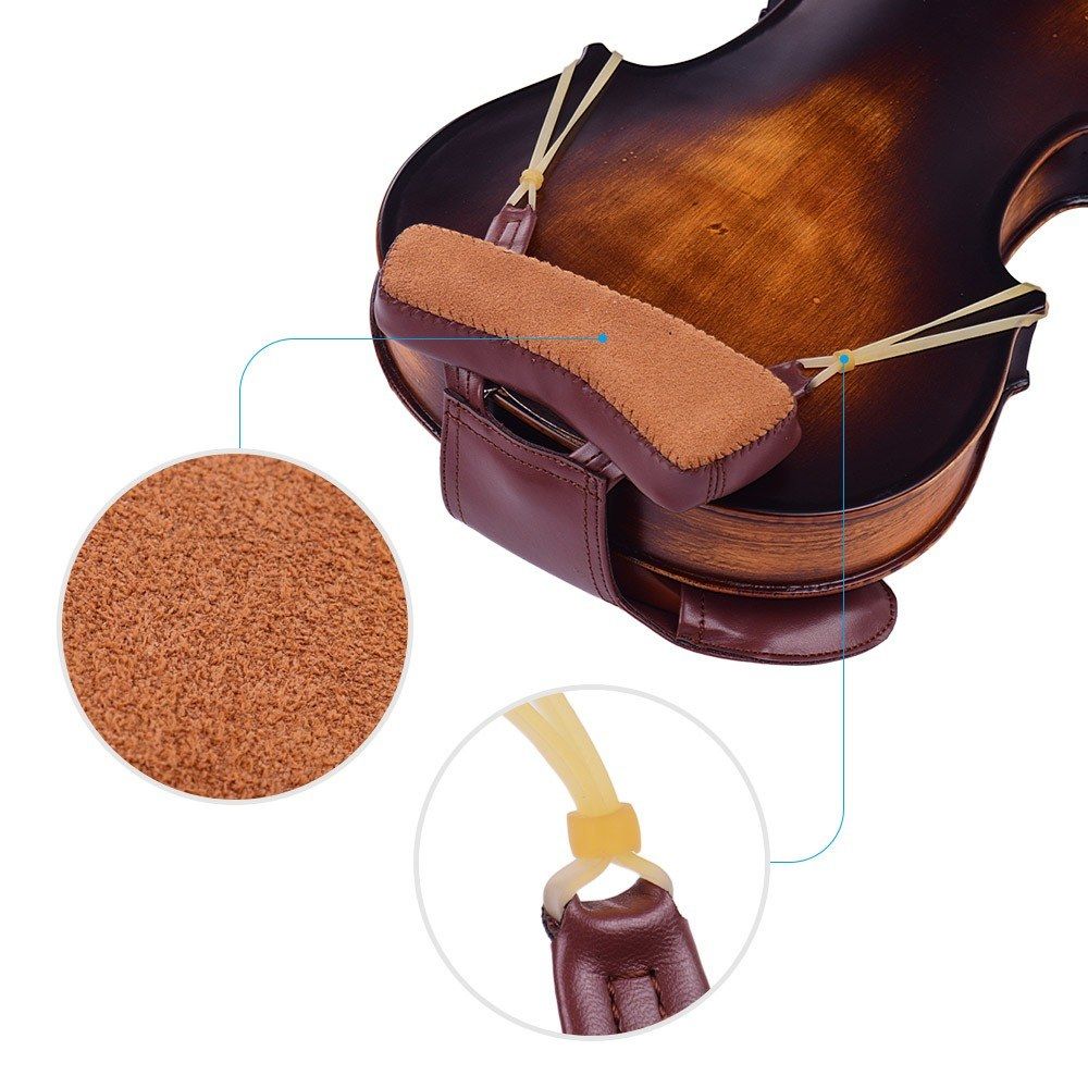 Sheepskin Pad Violin Accessories Shoulder And Chin Rest