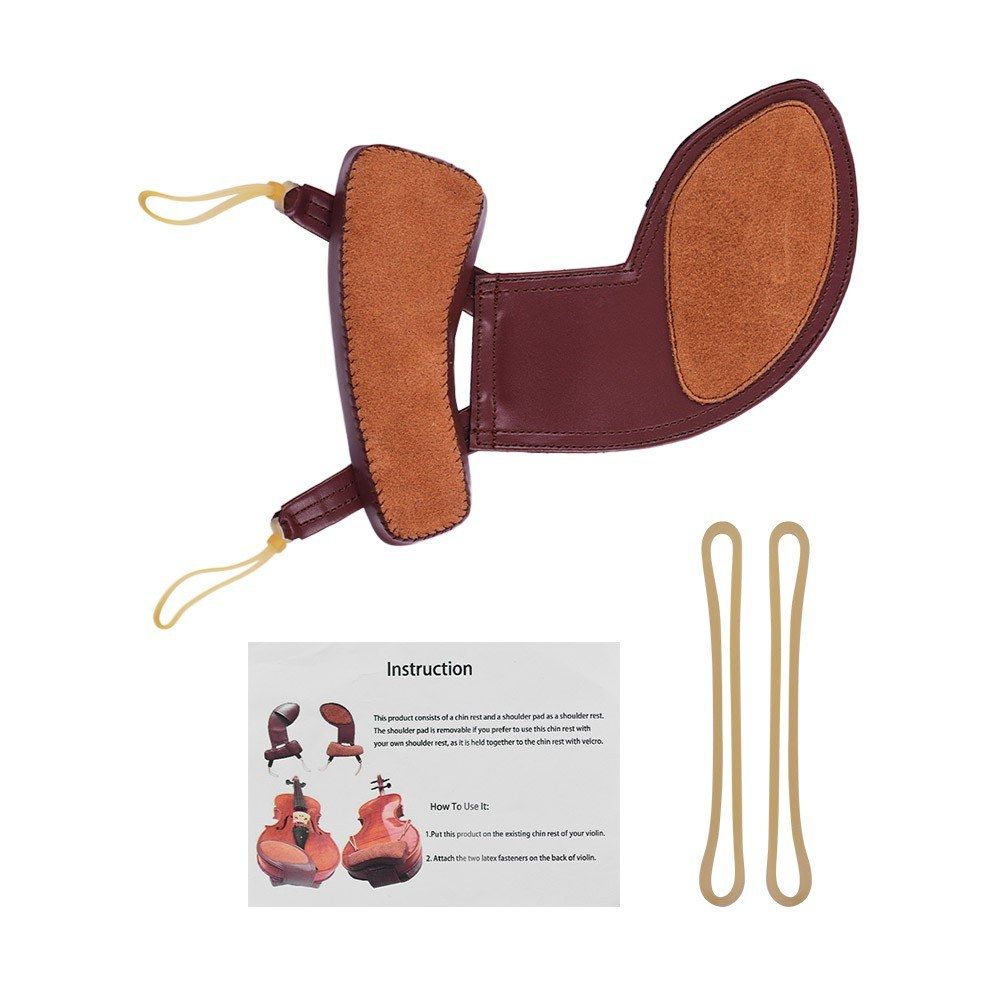 Sheepskin Pad Violin Accessories Shoulder And Chin Rest
