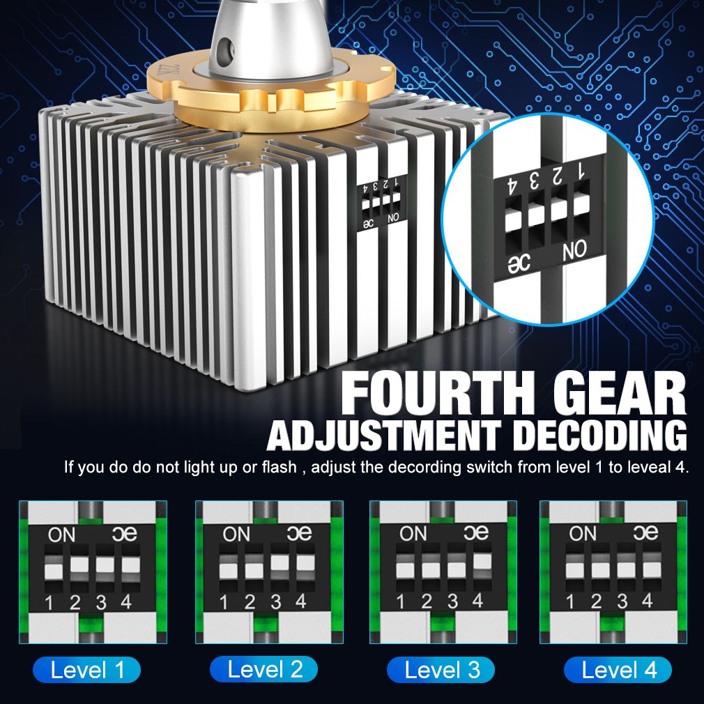 D1S D2S D3S D4S D5S D8S LED Car Headlights HID D1R D2R D3R D4R D5R D8R Bulbs 90000LM Turbo Lamp Can