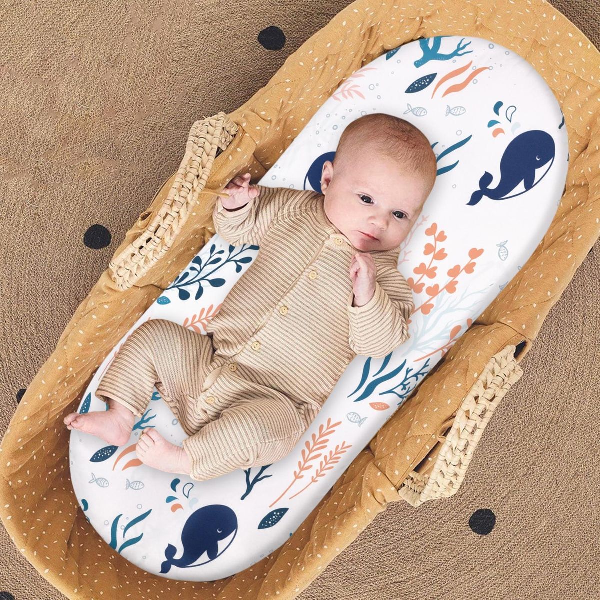 Muslin Bassinet Sheet Cozycart Baby Bassinet Sheets Soft for Babys A