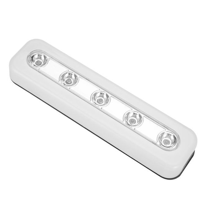 Super Brightness Wireless Wall Light 5 LED Cabinet Closet Self-Stick Tap Light